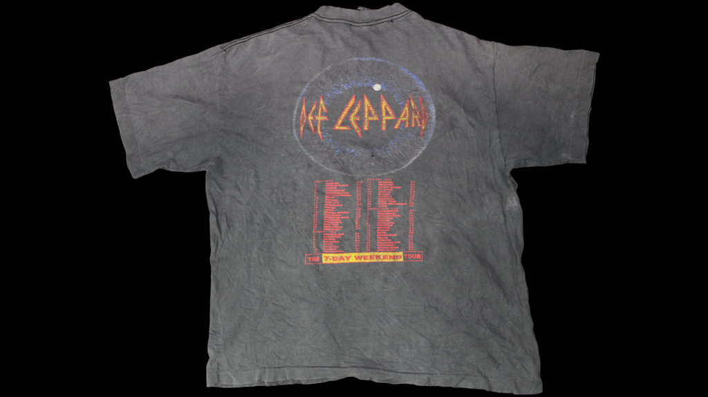 Def Leppard 7-Day Weekend tour shirt