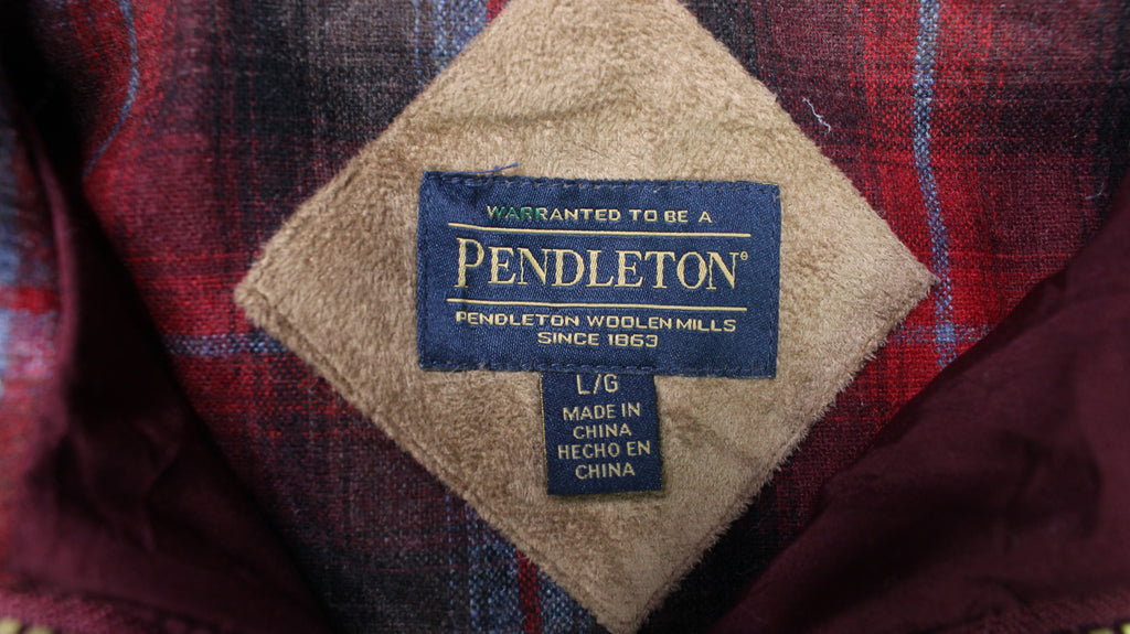 Pendleton Maroon Fleece