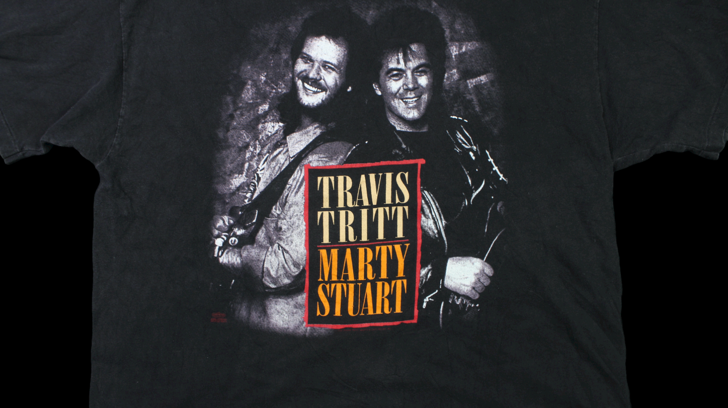 1993 Travis Tritt & Marty Stuart tour shirt