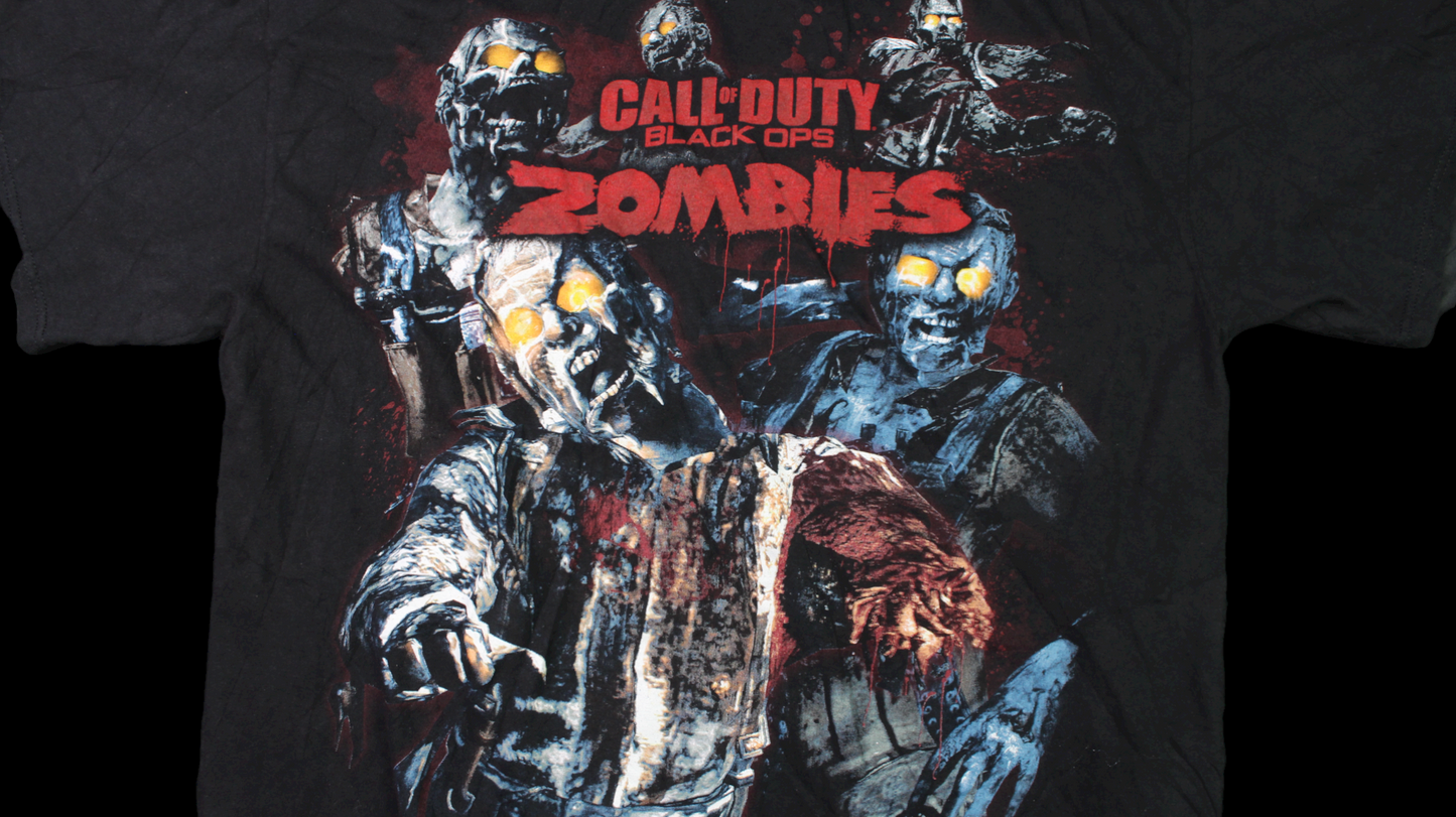 2011 Call Of Duty : Black Ops Zombies shirt