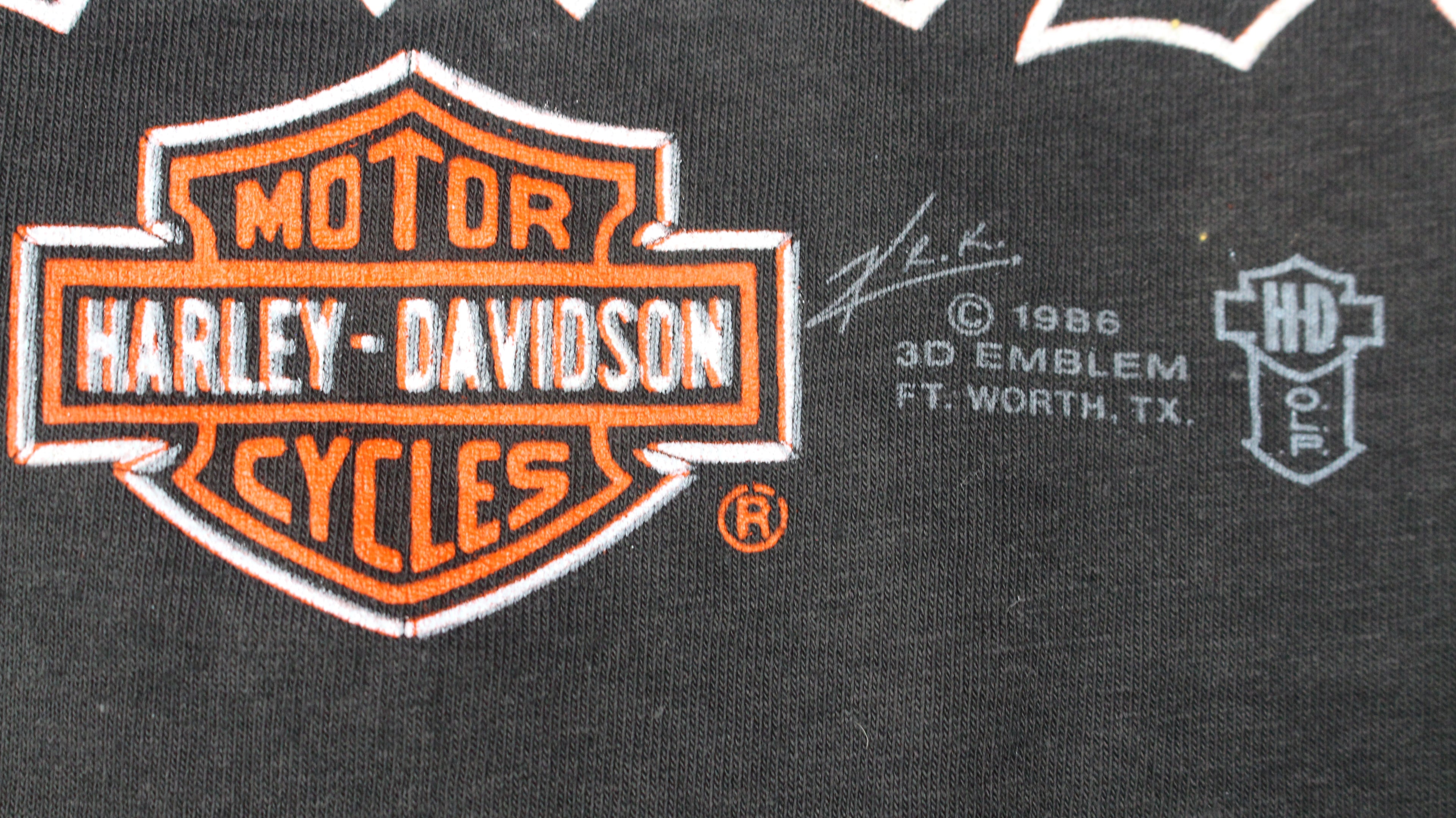 1986 3D Emblem shirt