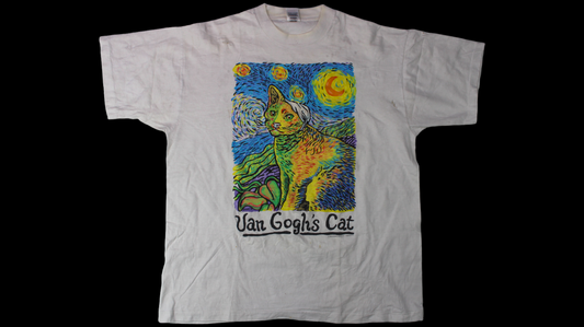 1990 Van Gough's Cat shirt