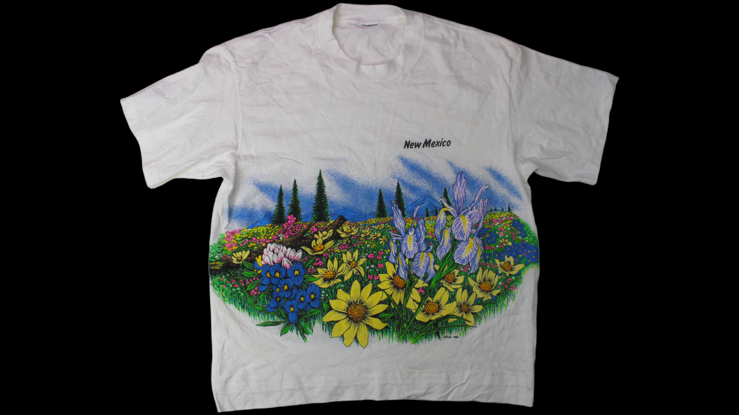 90's New Mexico Flowers shirt