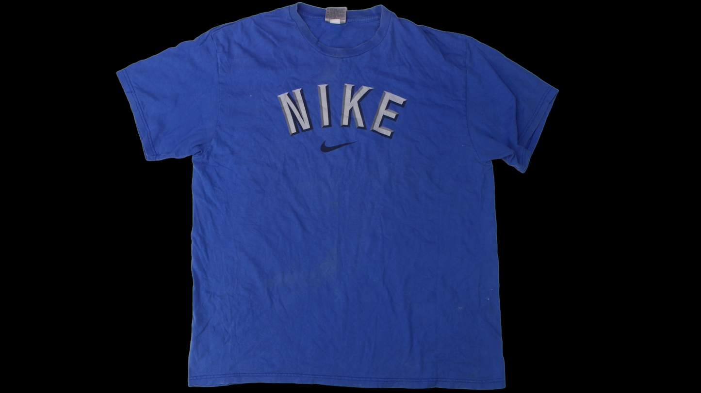 Y2K Blue Nike shirt