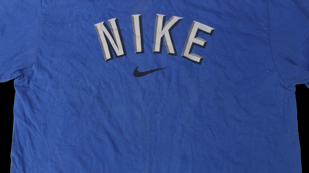 Y2K Blue Nike shirt