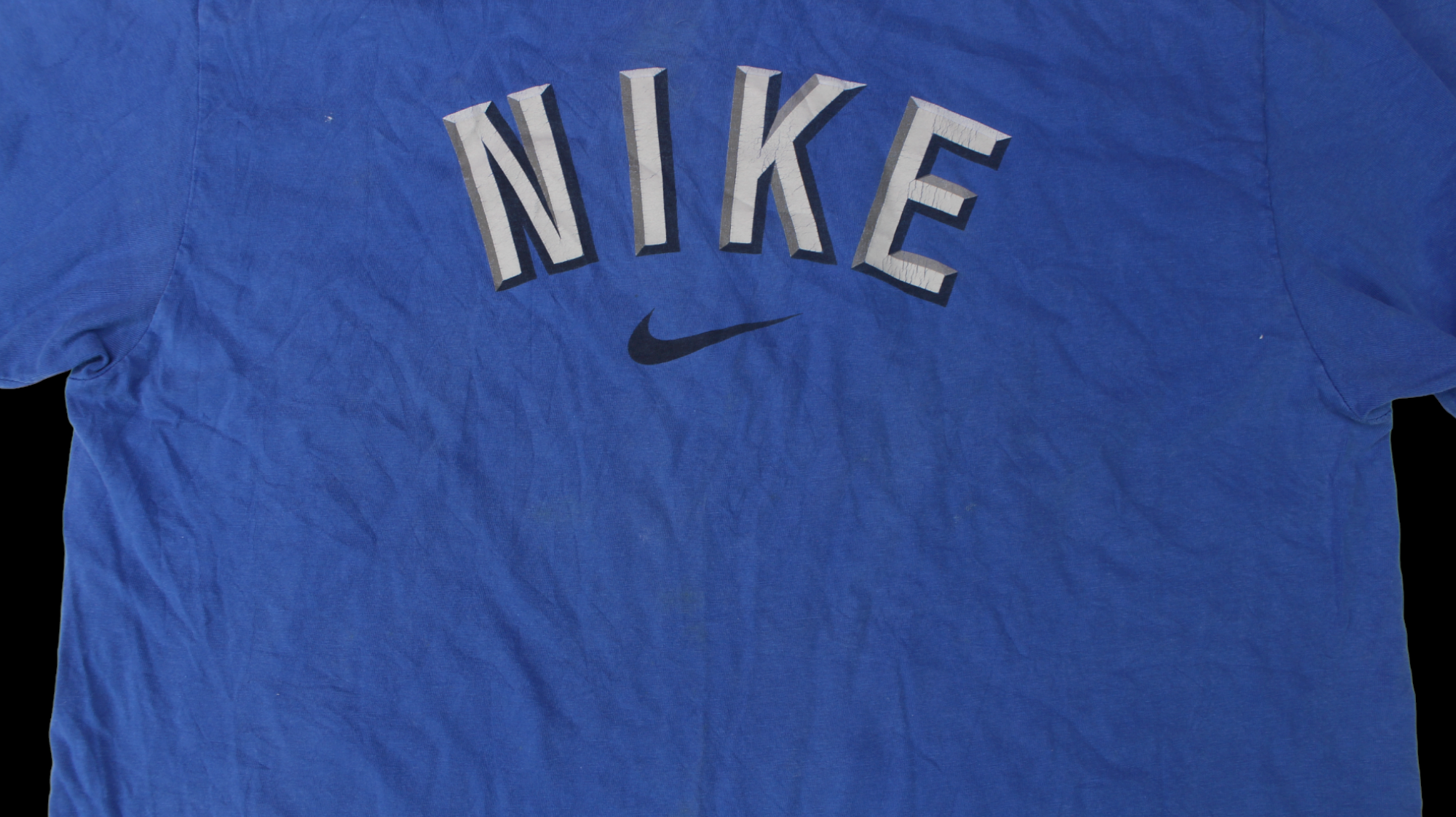 Y2K Blue Nike shirt