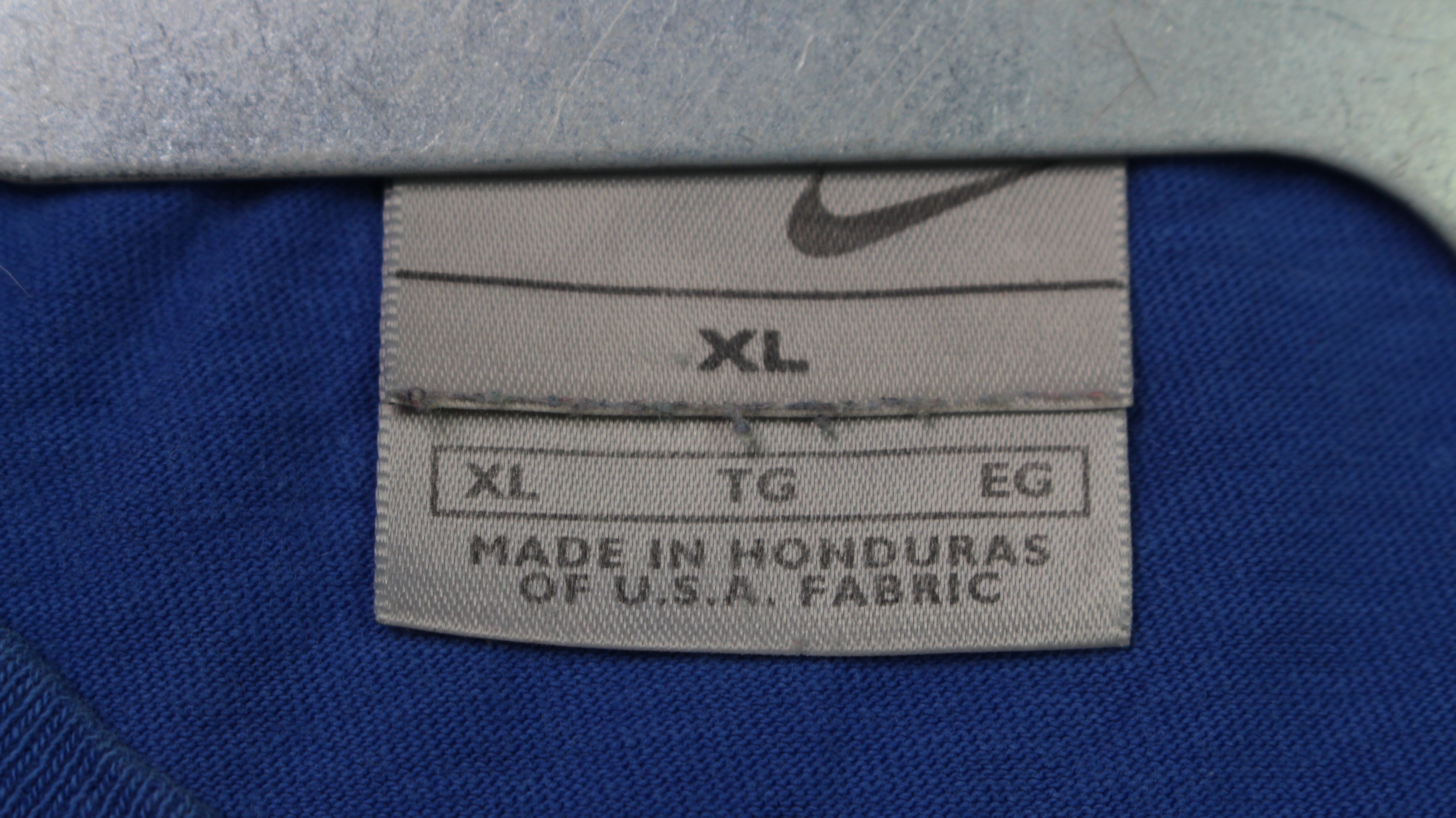 Y2K Blue Nike shirt
