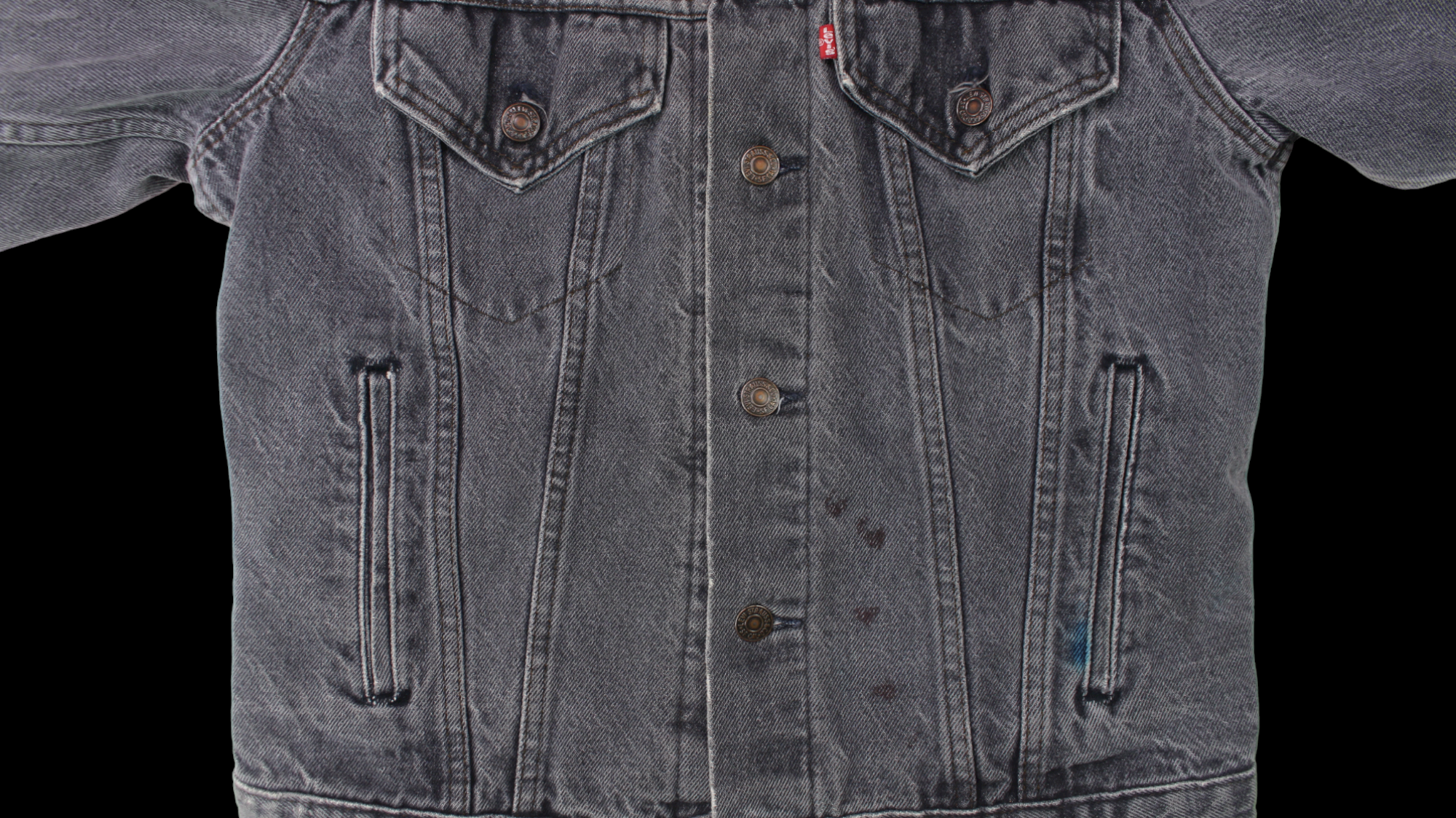 90's Levis Grey denim jacket