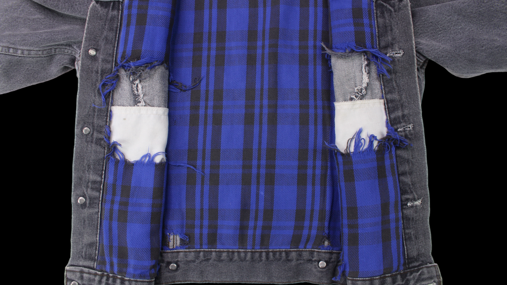 90's Levis Grey denim jacket