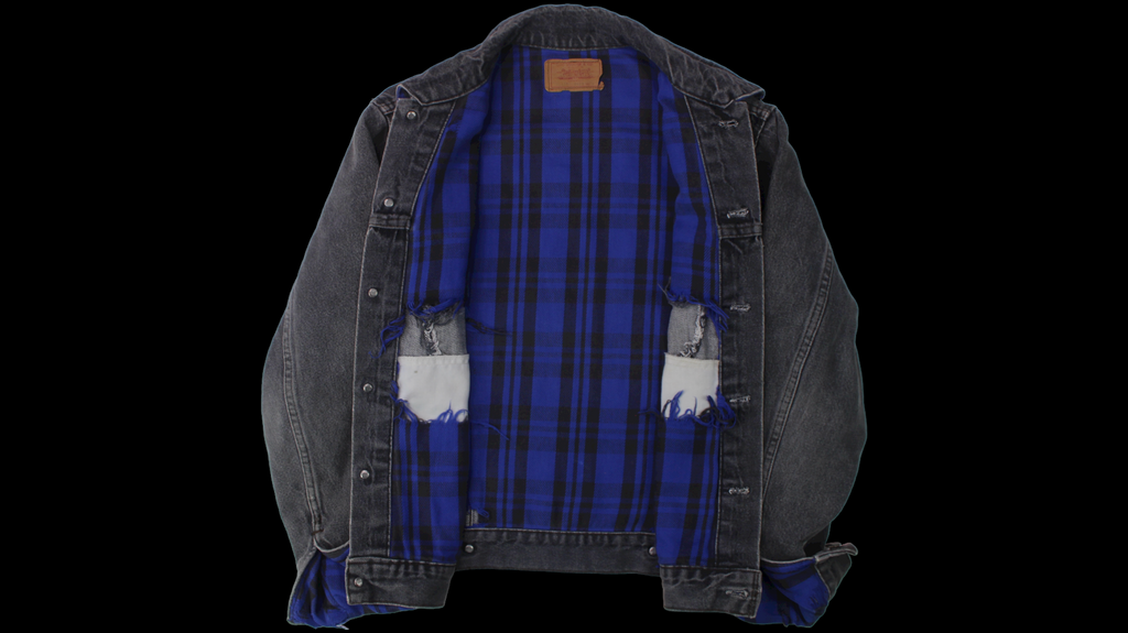 90's Levis Grey denim jacket