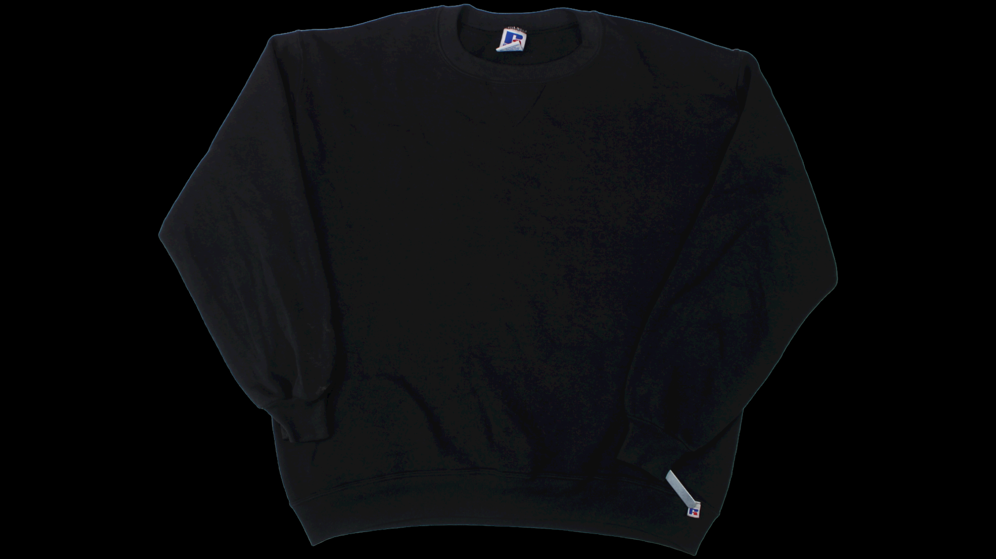 90's Black Russell crewneck