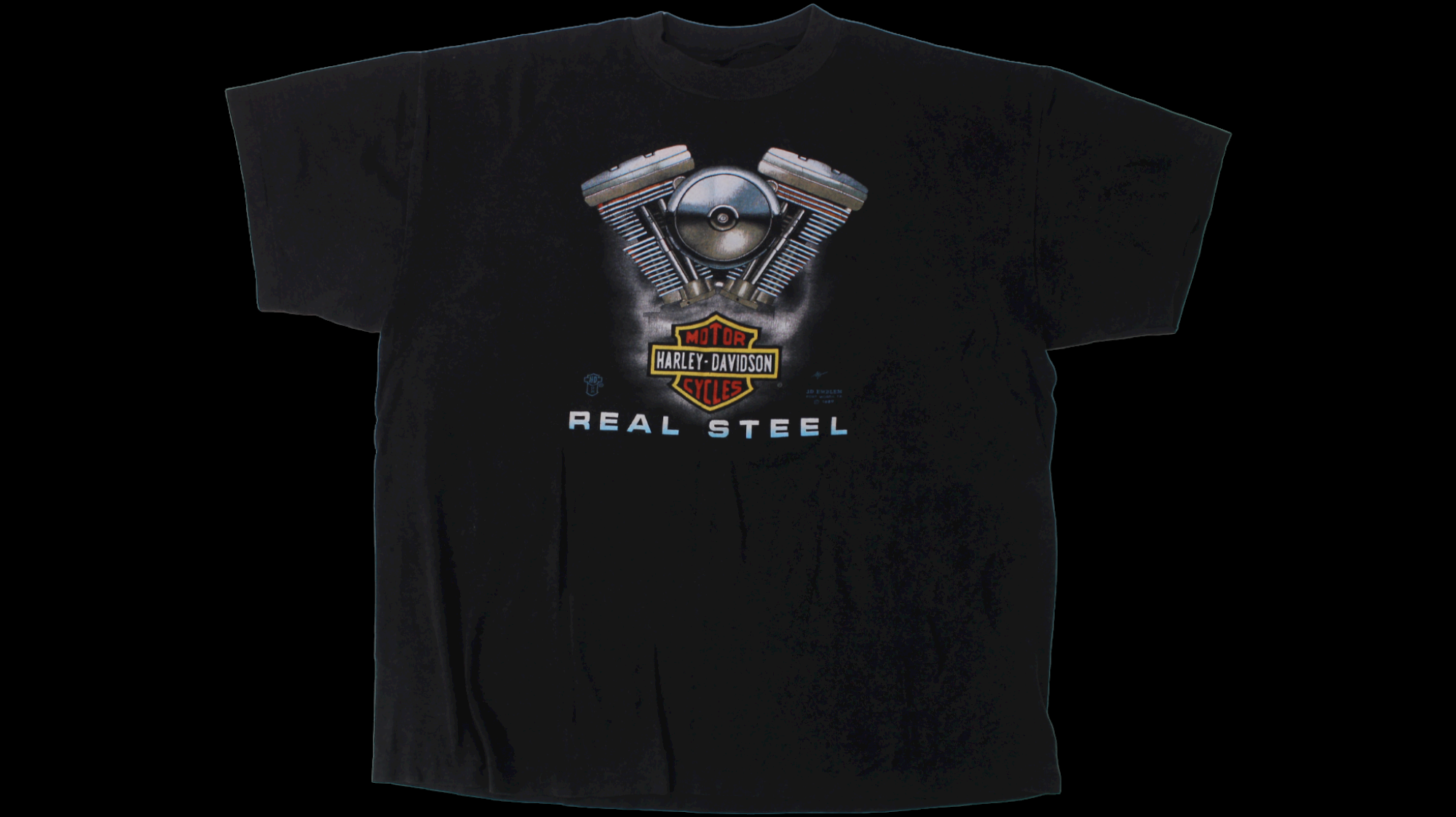 1989 Fort Worth 3D emblem shirt