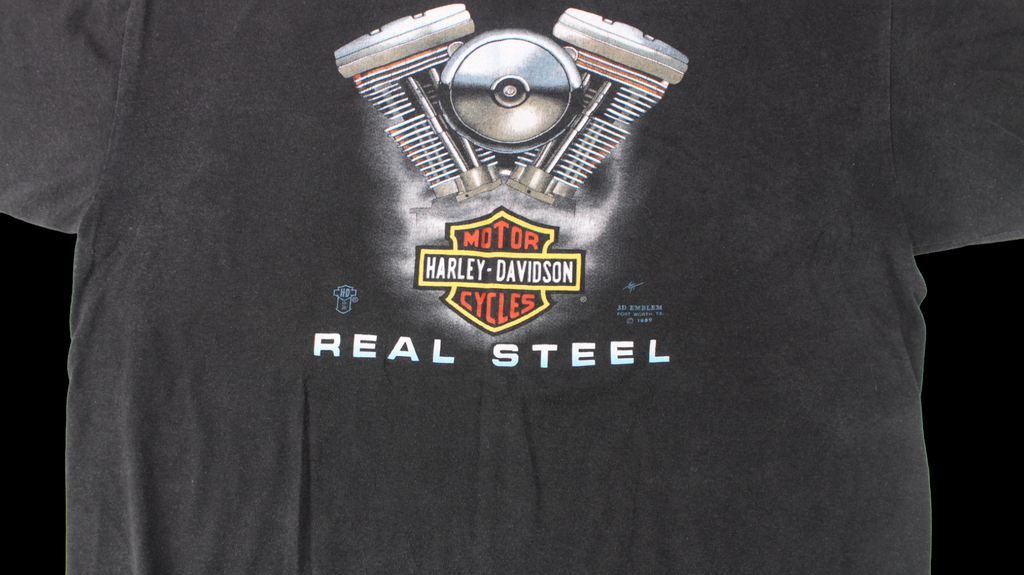 1989 Fort Worth 3D emblem shirt
