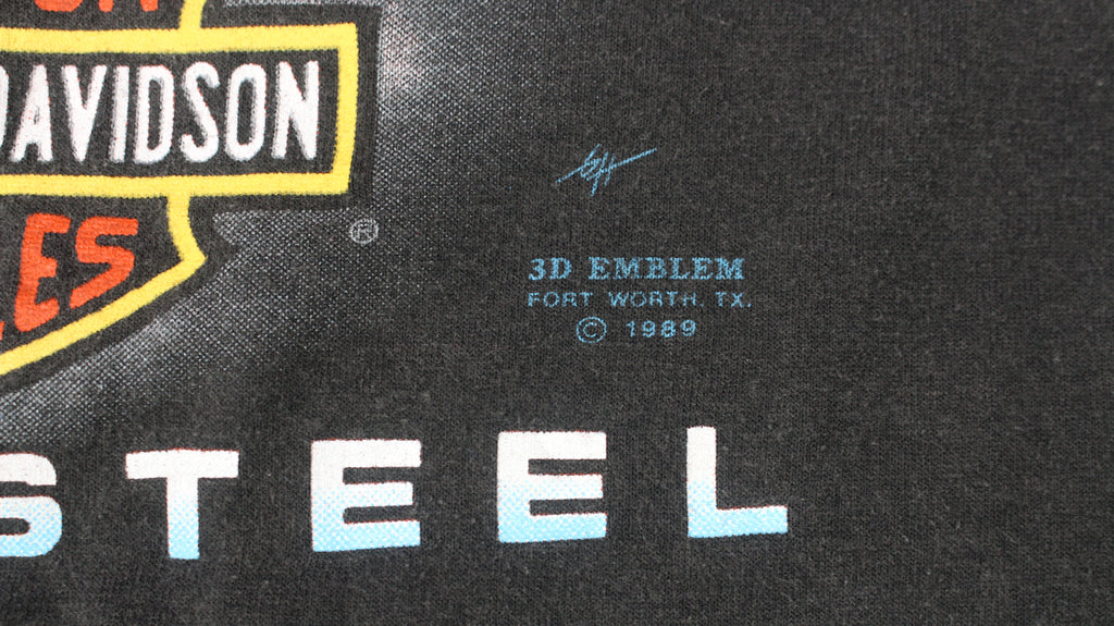 1989 Fort Worth 3D emblem shirt