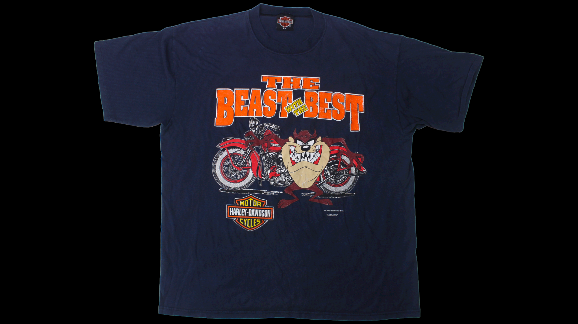 1993 Taz Harley Davidson shirt