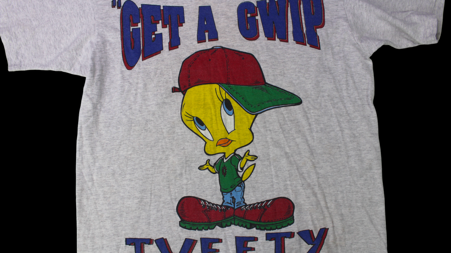 1992 Tweety "Get a Gwip" shirt