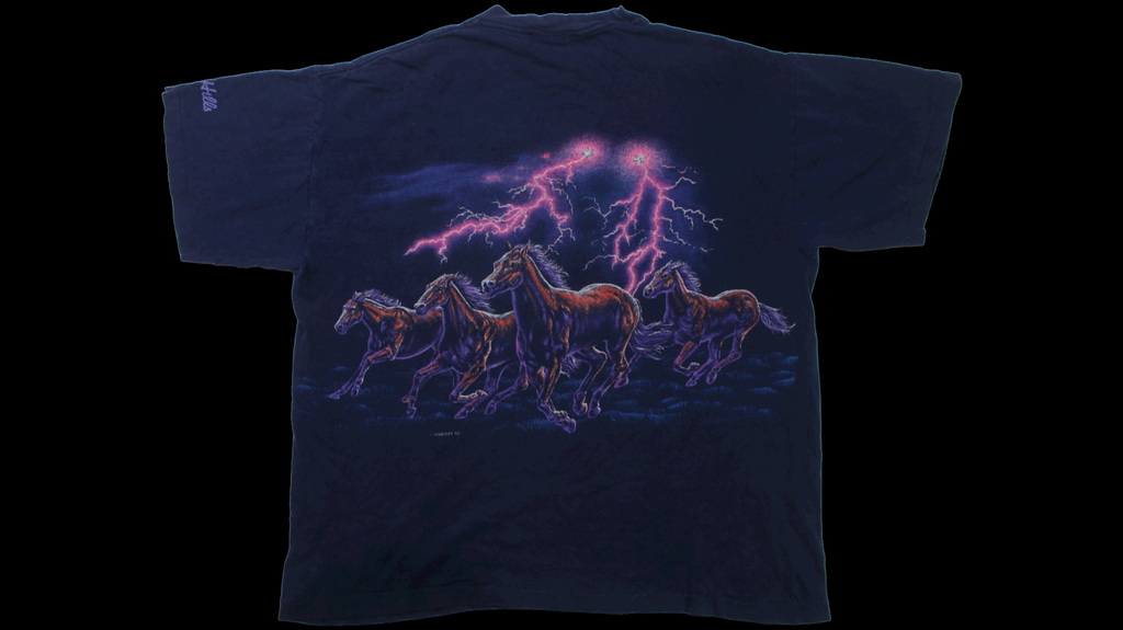 1992 Horses & Thunder shirt
