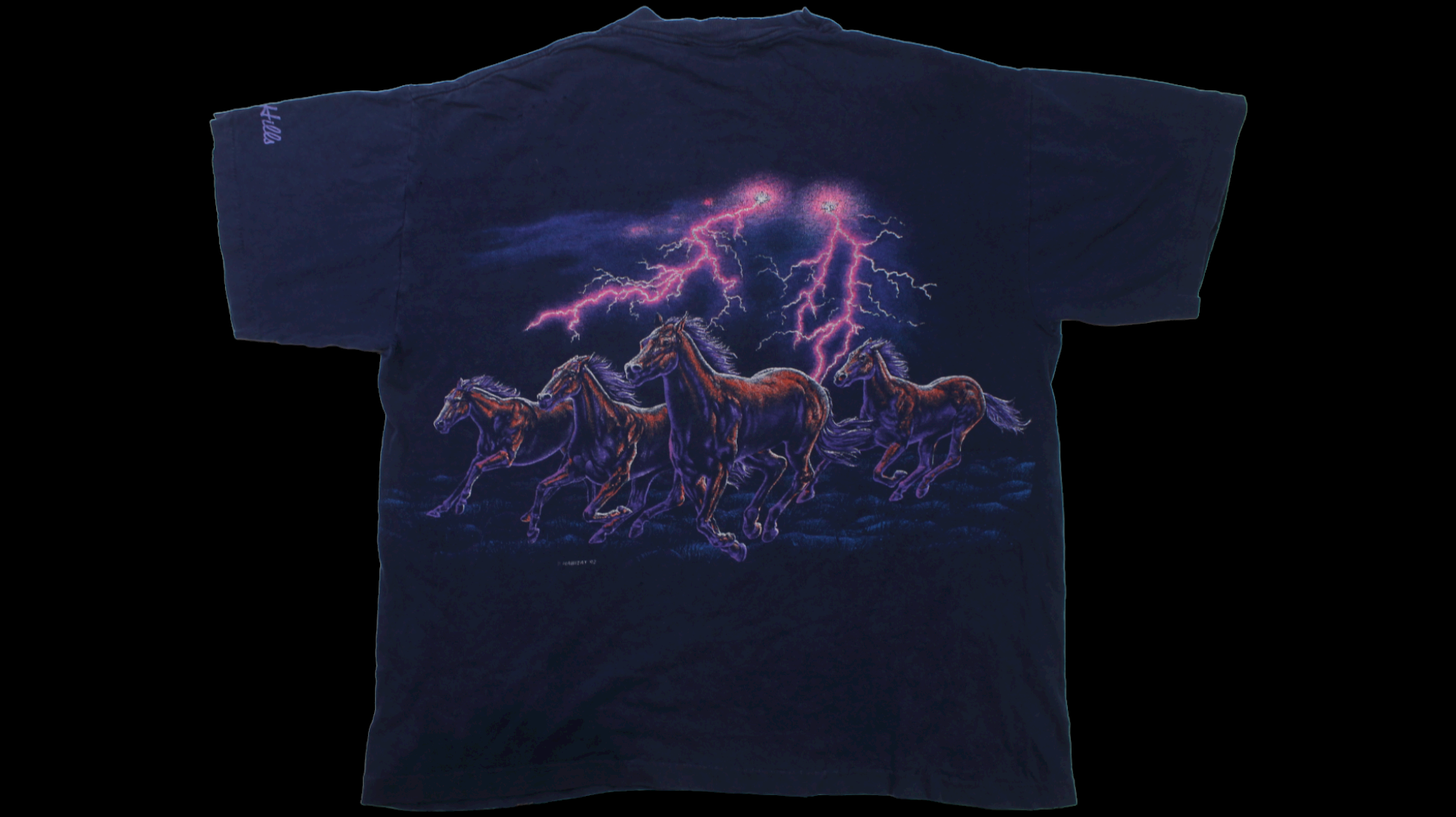 1992 Horses & Thunder shirt