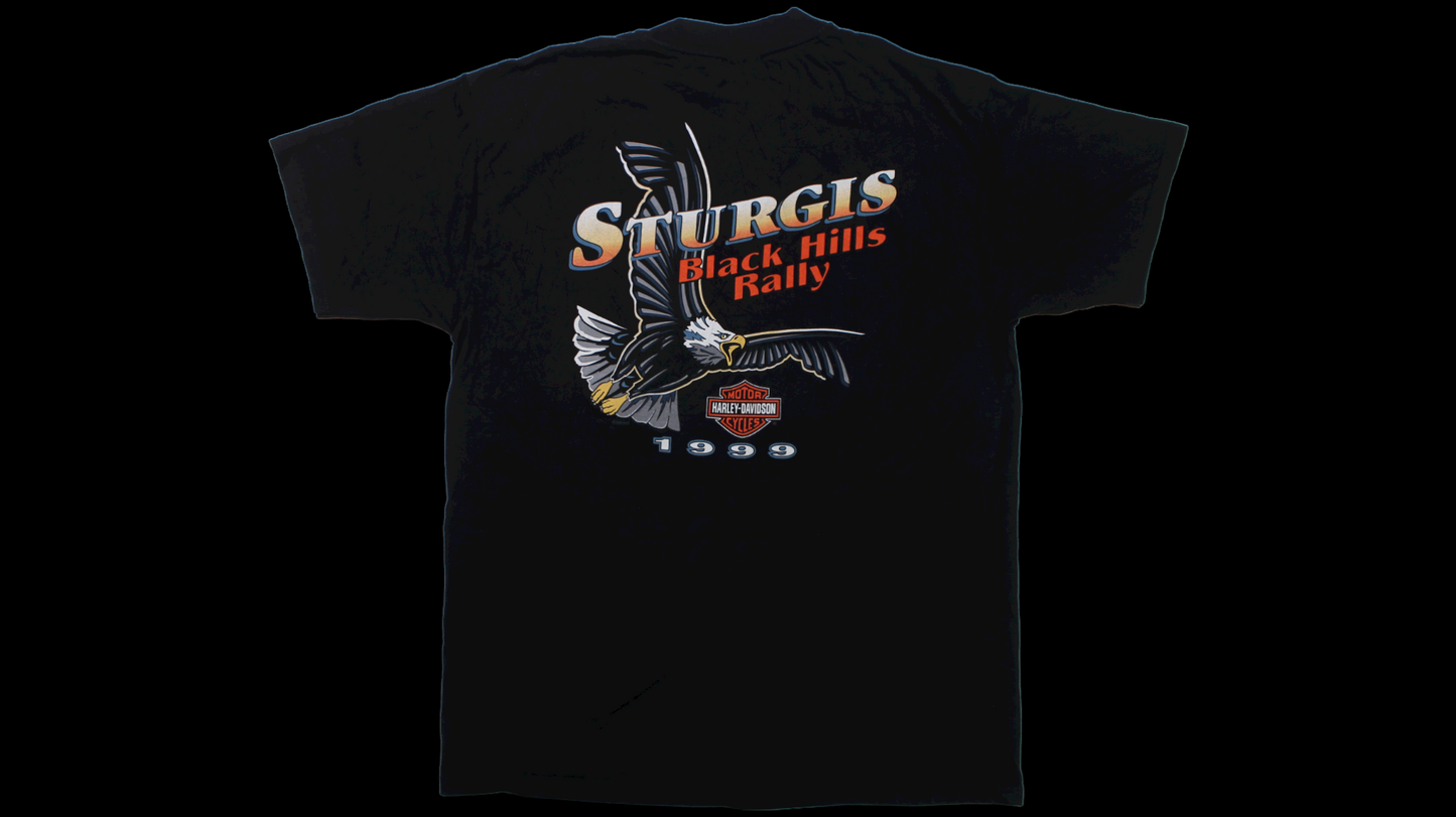 90's 3D Emblem Harley Davidson shirt