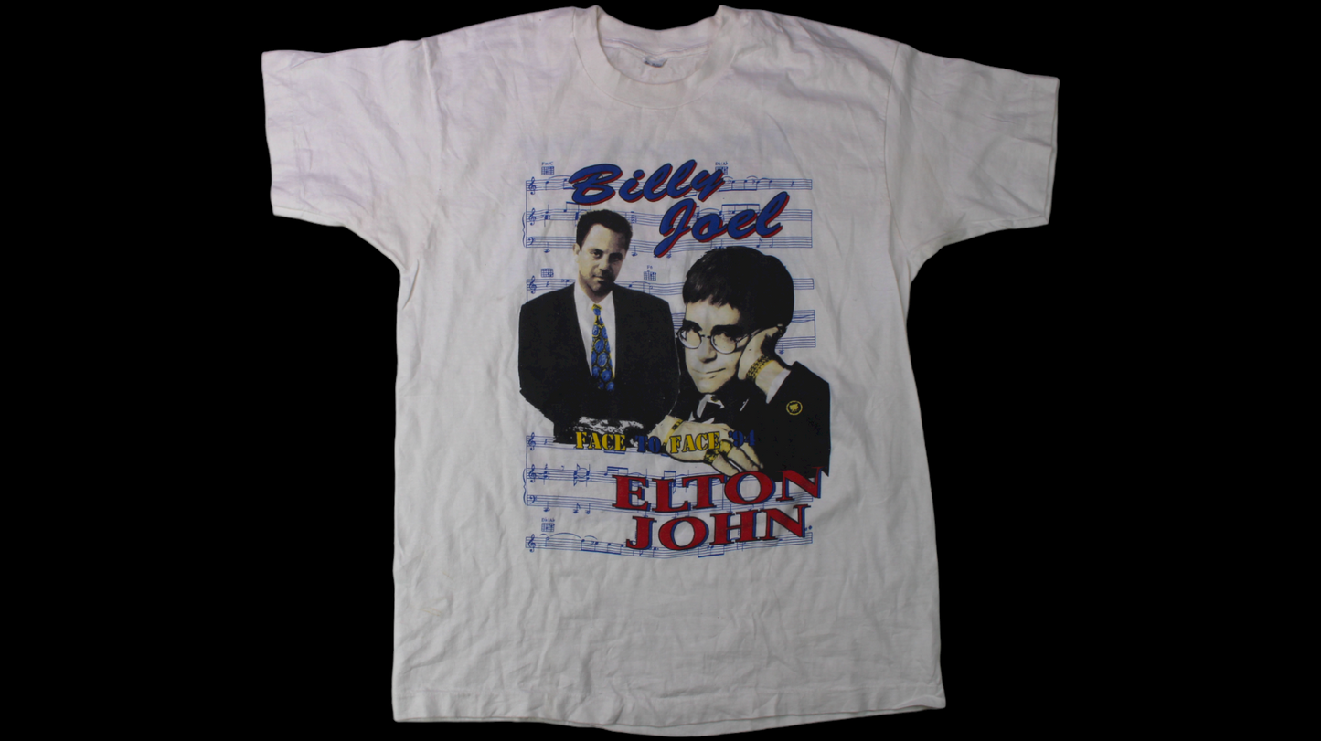 1994 Billy Joel & Elton John "Face To Face" Tour shirt