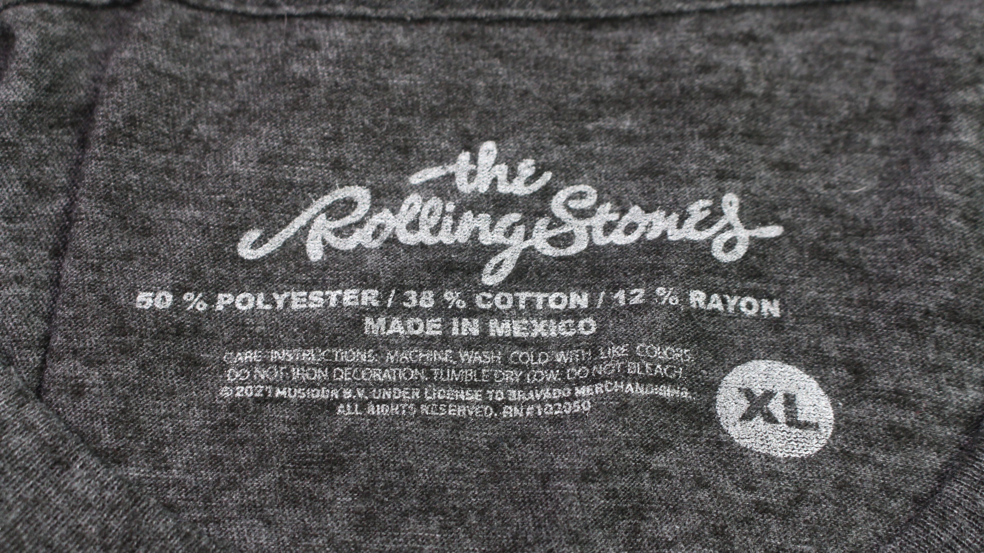 The Rolling Stones shirt