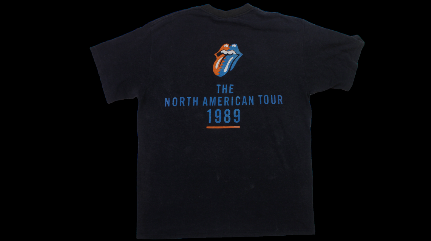 1989 Rolling Stones "North American Tour" shirt
