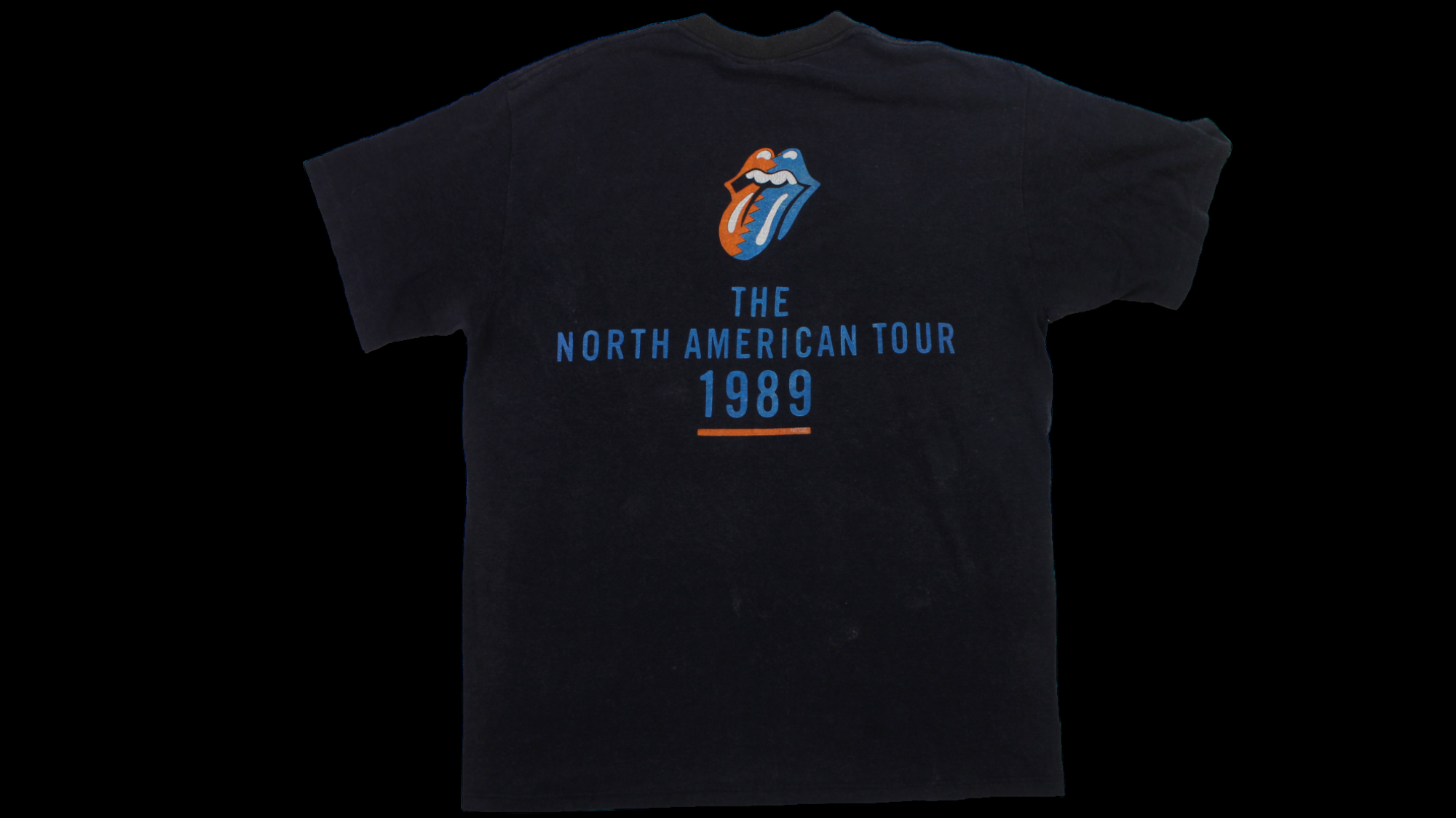 1989 Rolling Stones "North American Tour" shirt