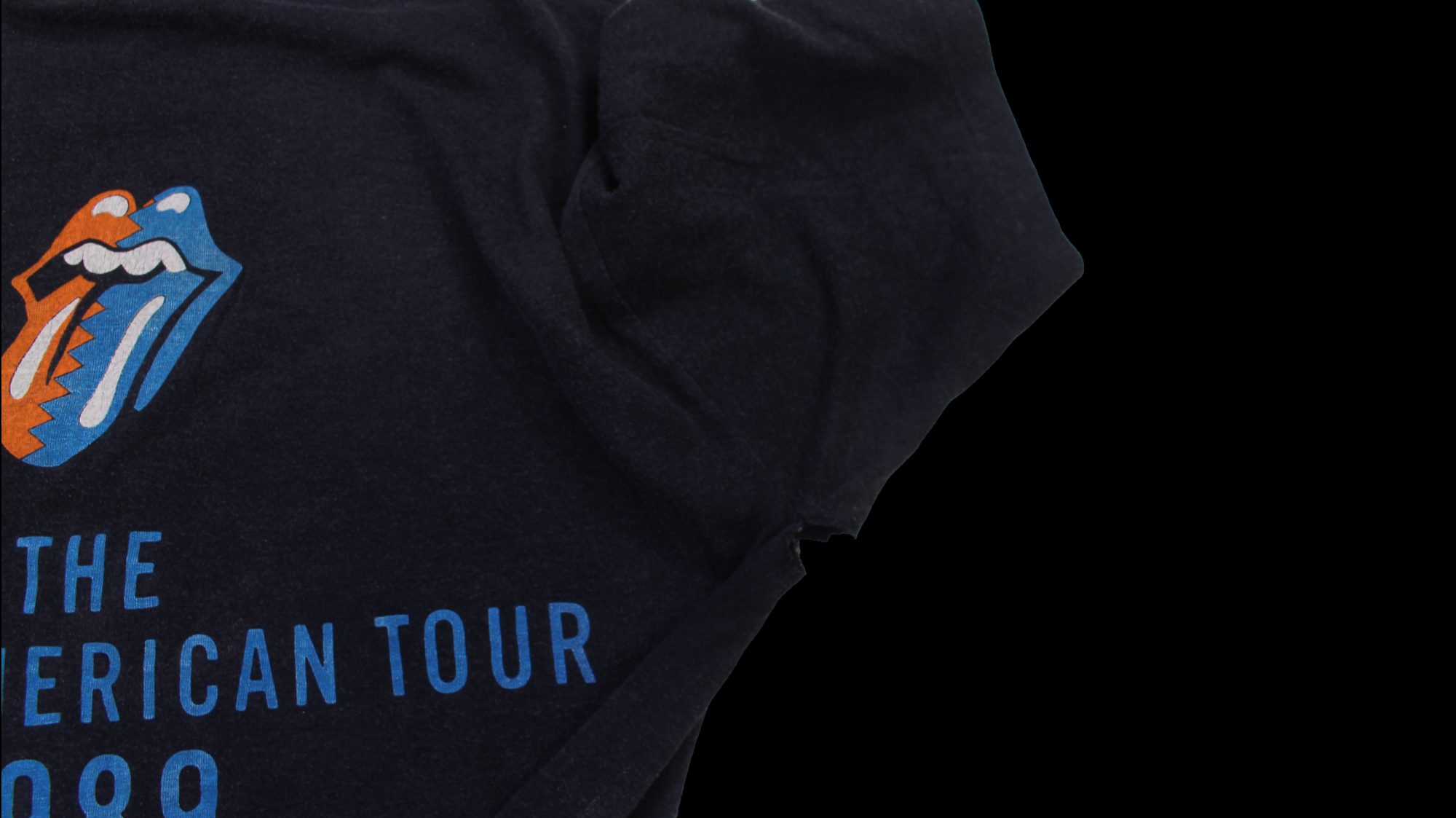 1989 Rolling Stones "North American Tour" shirt