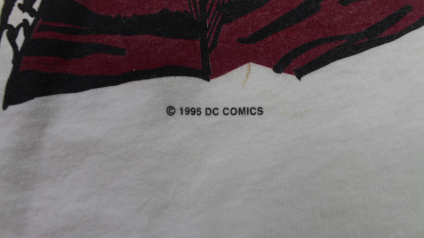 1995 DC Comics Riddler & Two Face shirt