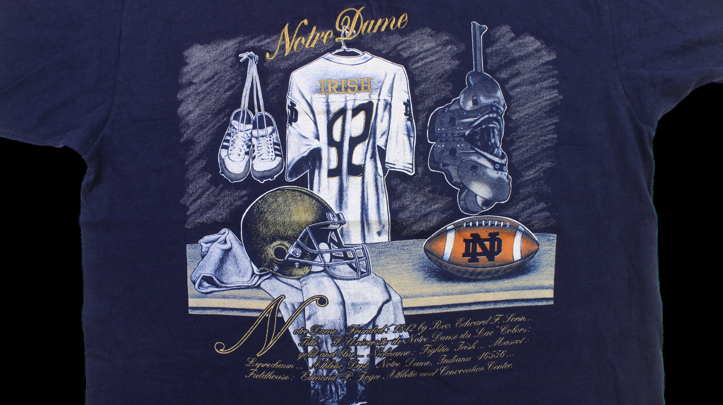 90's Notre Dame shirt