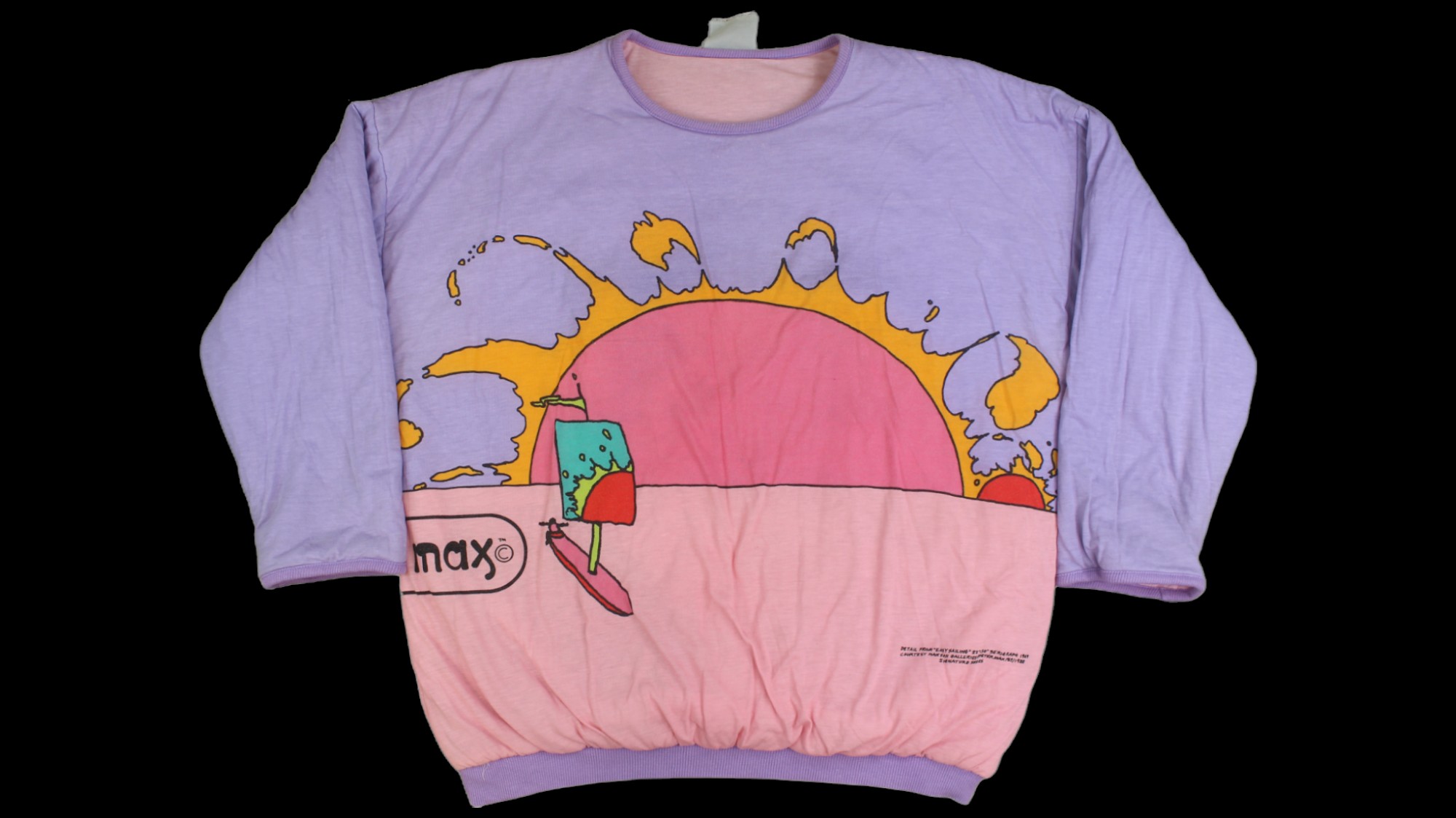 Peter Max Easy Sailing Reversible sweatshirt