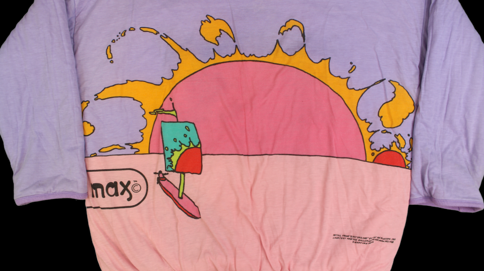 Peter Max Easy Sailing Reversible sweatshirt
