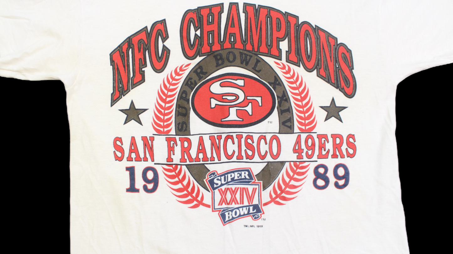 San Francisco 49ERS 1989 NFC Champions shirt
