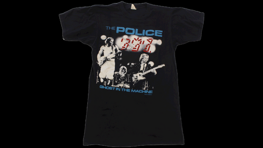 The Police : Ghost in The Machine tour shirt