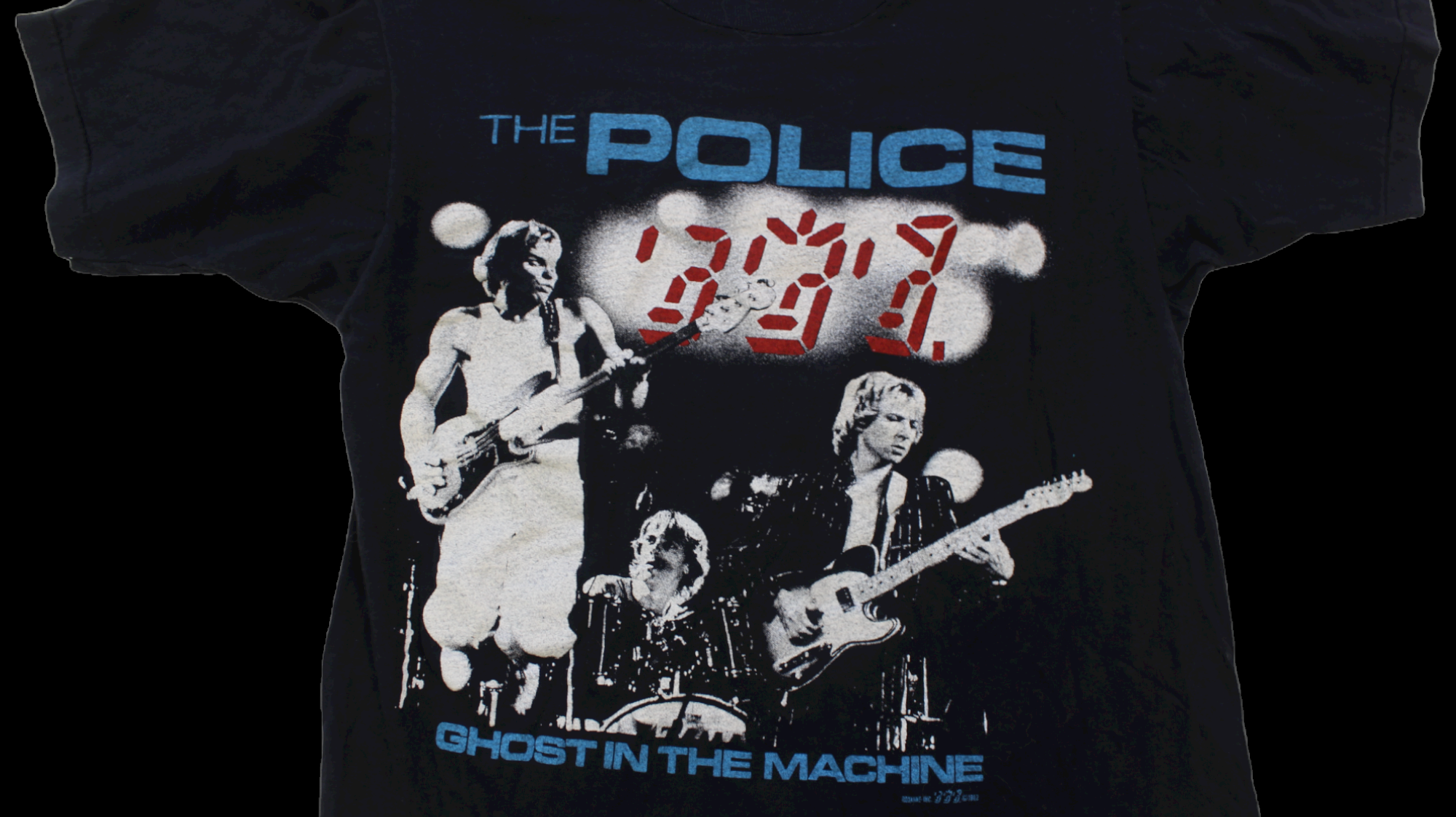 The Police : Ghost in The Machine tour shirt