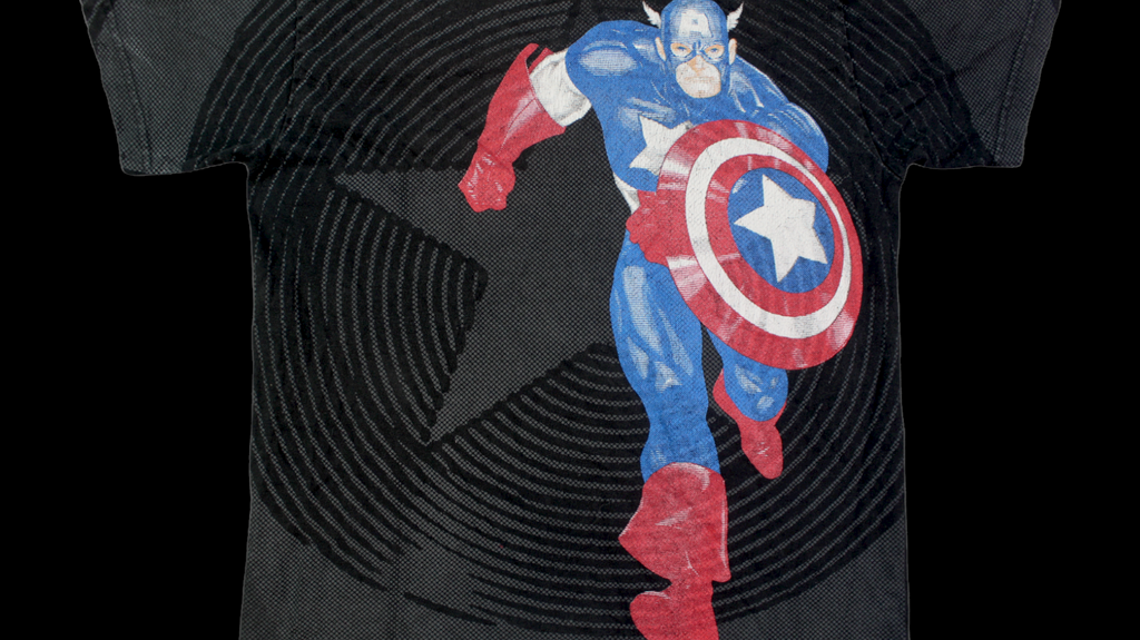 Y2k Captain America Shirt